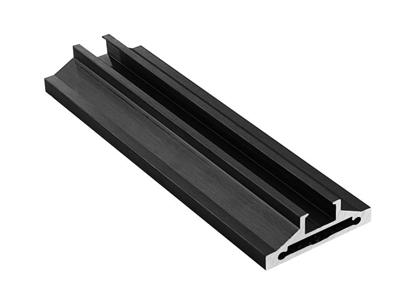 Aluminum profile for sliding door or swing door