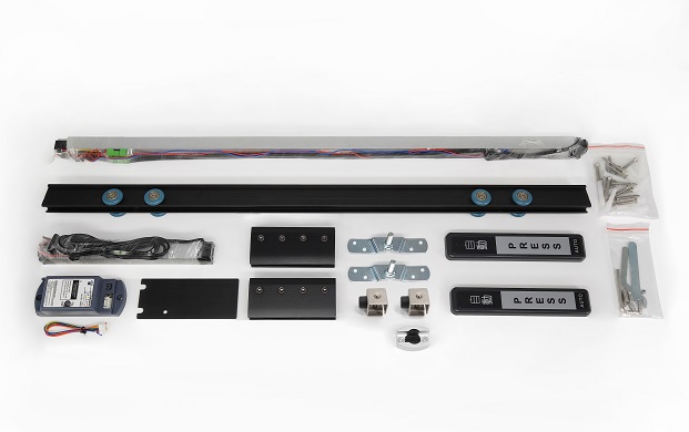 Magnetic levitation sliding door roller system