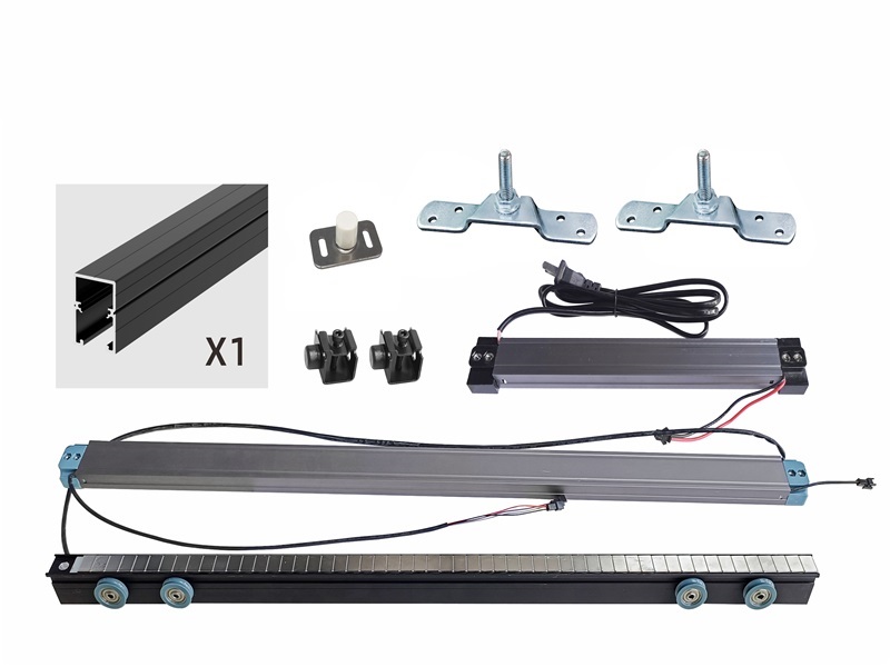 Magnetic levitation automatic sliding door roller kit