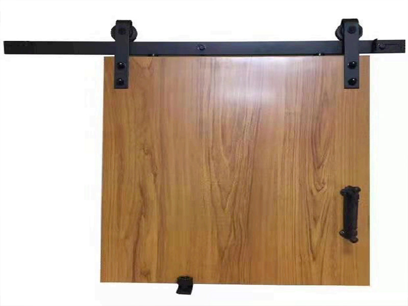 Cabinet-Inspired Mini Barn Door