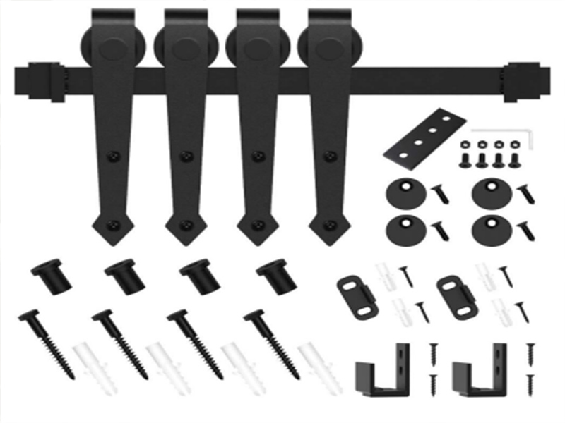 MRD- M053 MINI CABINET BARN DOOR HARDWARE KIT (ARROW SHAPE)