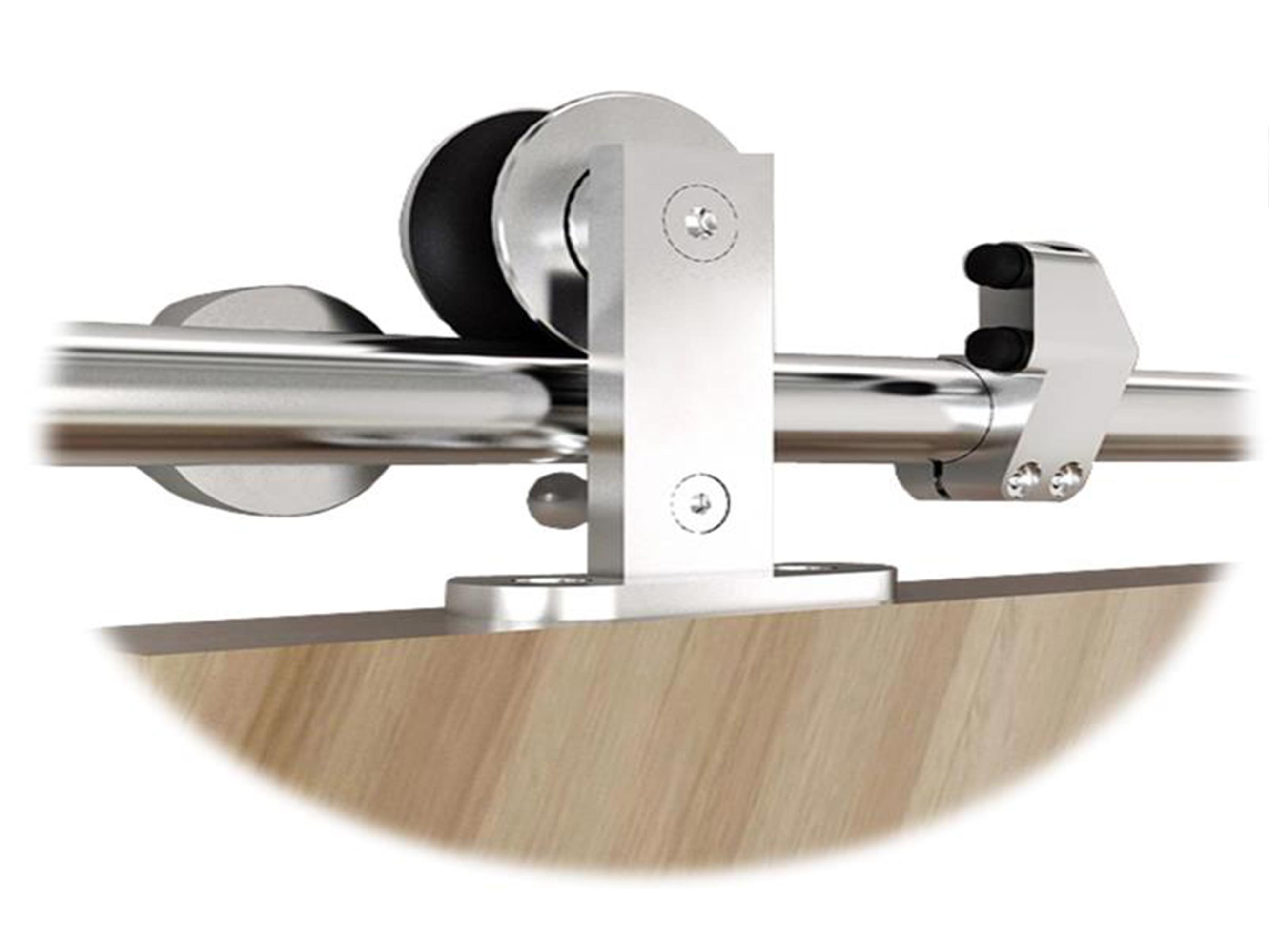 Wooden Sliding door roller and tracks kits