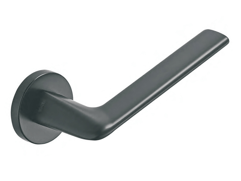 lever on rose door handle