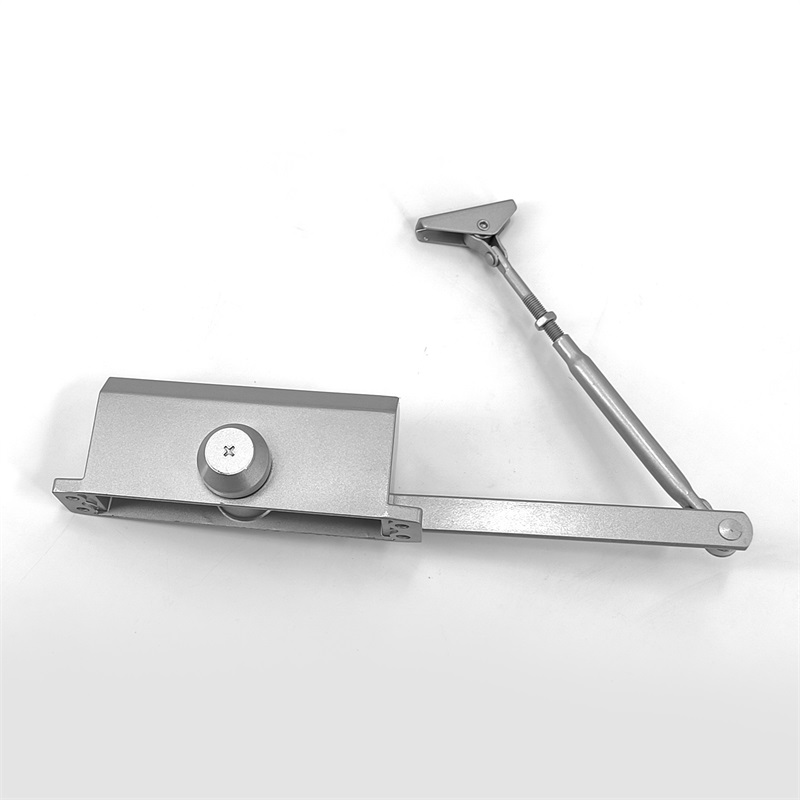 Interior swing door closer