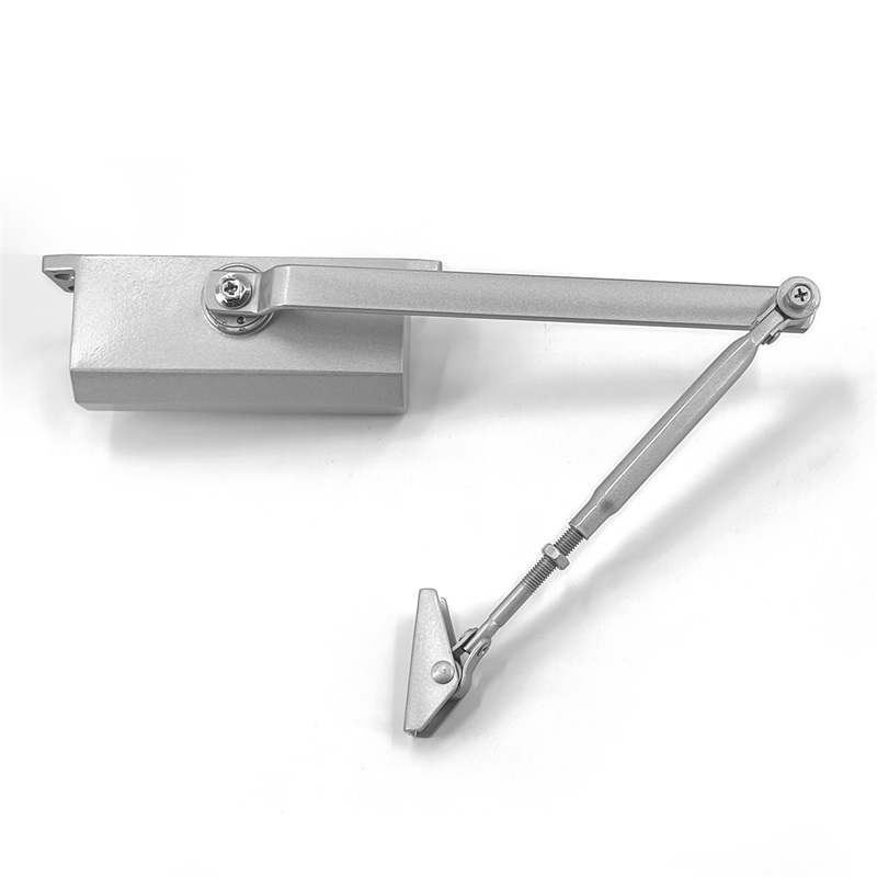 Interior swing door closer